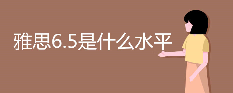 雅思6.5是什么水平