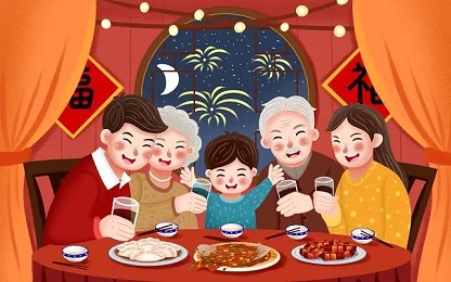 适合大年三十除夕夜发的文案(精选24句)