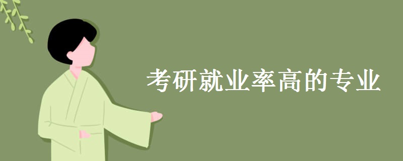 考研就业率高的专业