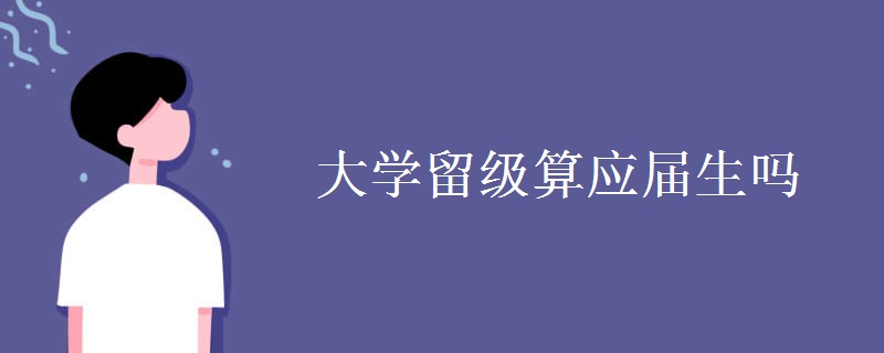 大学留级算应届生吗