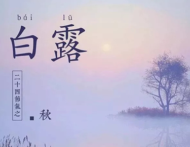 2021二十四节气白露经典祝福语 白露节气的早安经