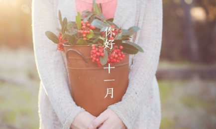 十一月第一天的祝福语2022 朋友圈十一月第一天说