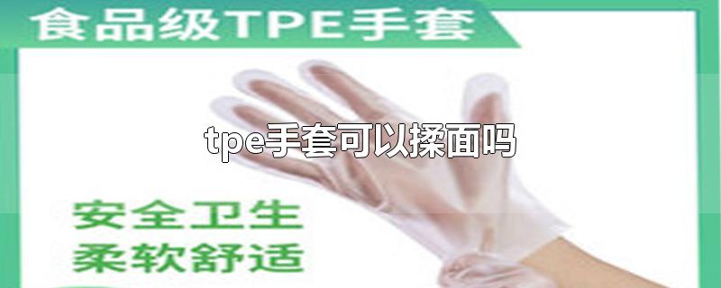 tpe手套可以揉面吗 tpe手套可以揉面吗