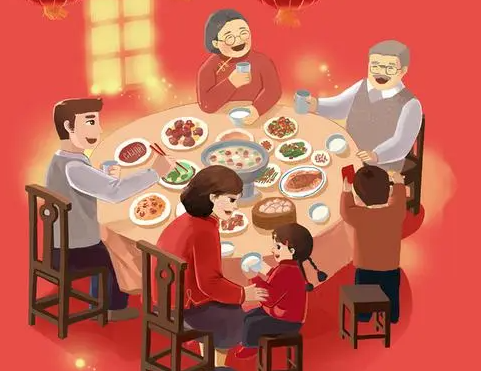 2022除夕夜吃团圆饭的心情说说 一家人吃年夜饭的