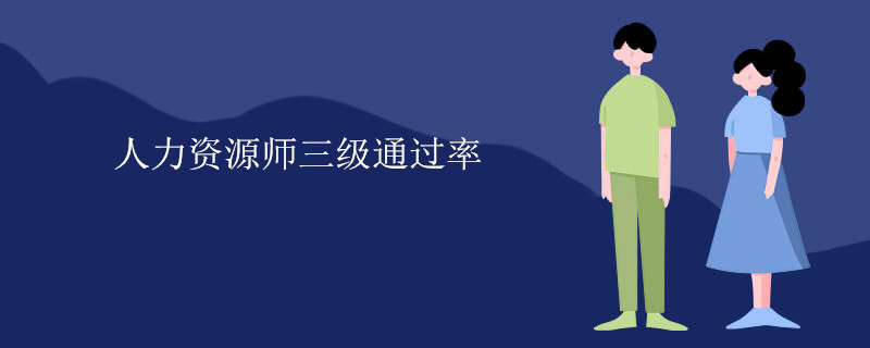 人力资源师三级通过率