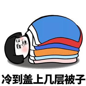 天气好冷的说说朋友圈配图