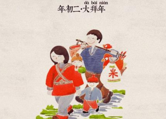 大年初二祝福语