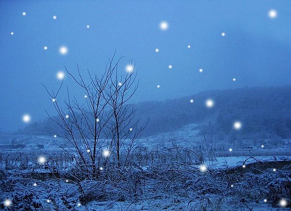 冬天下雪的说说心情短语