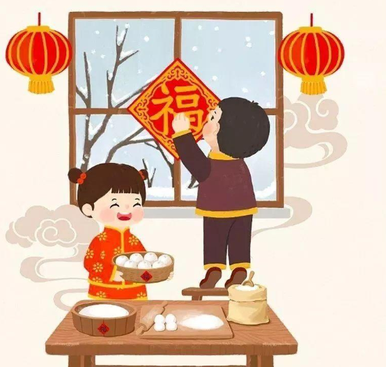 除夕发的朋友圈图片