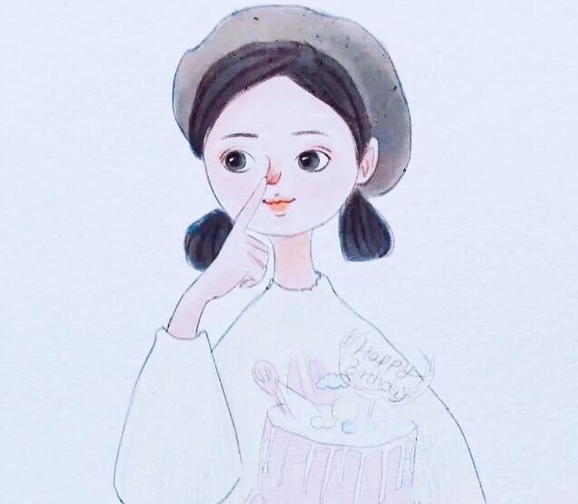 手账第一页怎么画