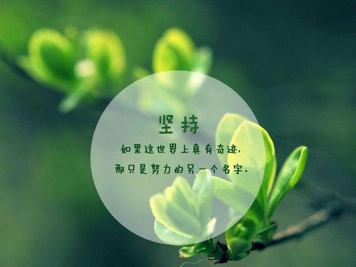 励志正能量的话