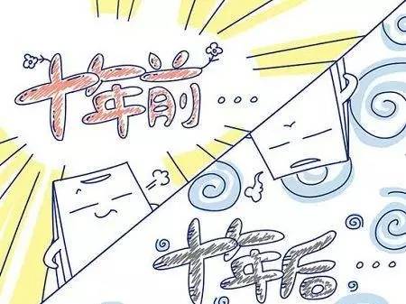 10年前和10年后的照片对比说说