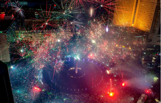 迎接新年的句子