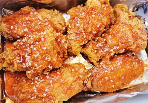 吃炸鸡发朋友圈的说说23句