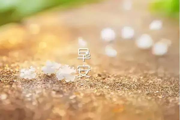 早安2021正能量简单一句话