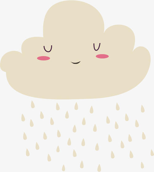 下大雨的心情发朋友圈