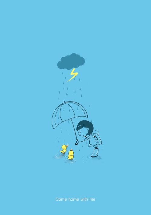 抖音上最火的下雨说说