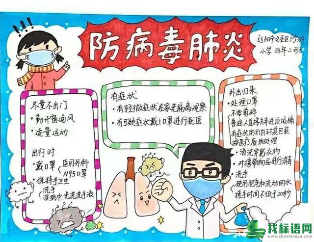 2020新型肺炎手抄报，疫情防控齐努力