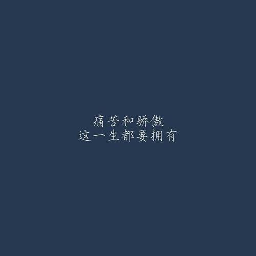 人生最霸气的一句话