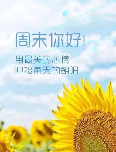 周末简单心情说说15句