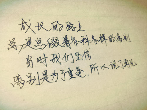 最新经典语录太经典了离别时