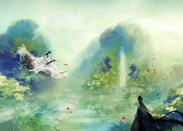 唯美古风签名 曲未终人已散，遗世而独立眠