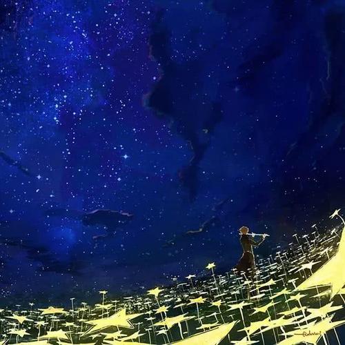 跨过星河英文句子