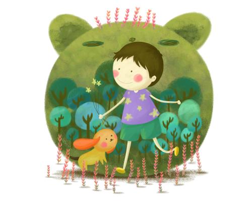 孩子们的世界简单快乐的说说