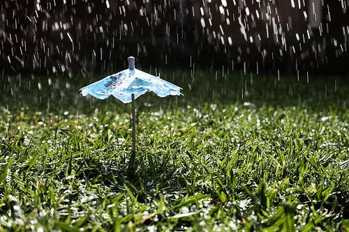 下雨天的问候短信息