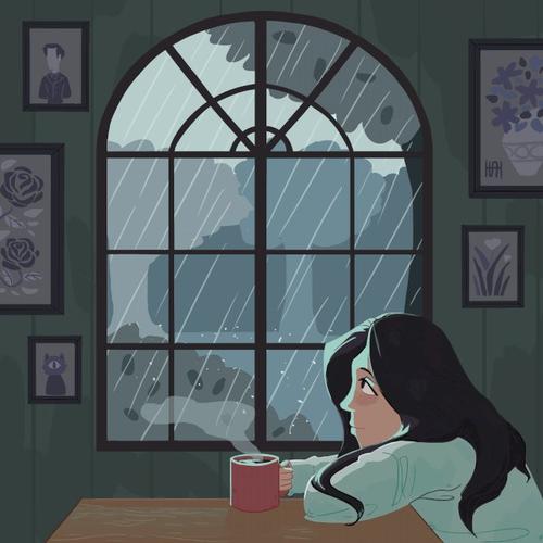 下雨了问候客户的短信