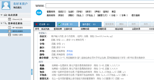 域名批量查询工具使用对比