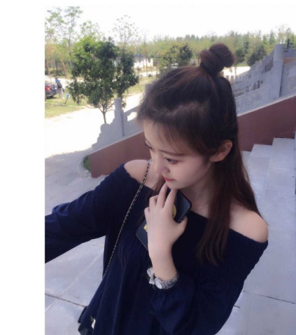 西北大学现代学院美女校花马雨欣
