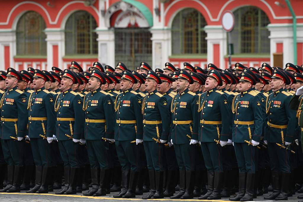 莫斯科红场举行庆祝卫国战争胜利76周年阅兵式