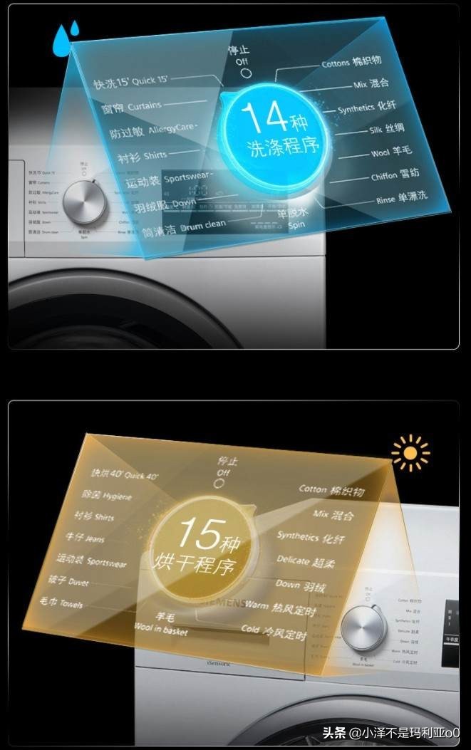 从品牌型号到技术，一文教你看懂西门子洗烘套装，附双11优惠活动