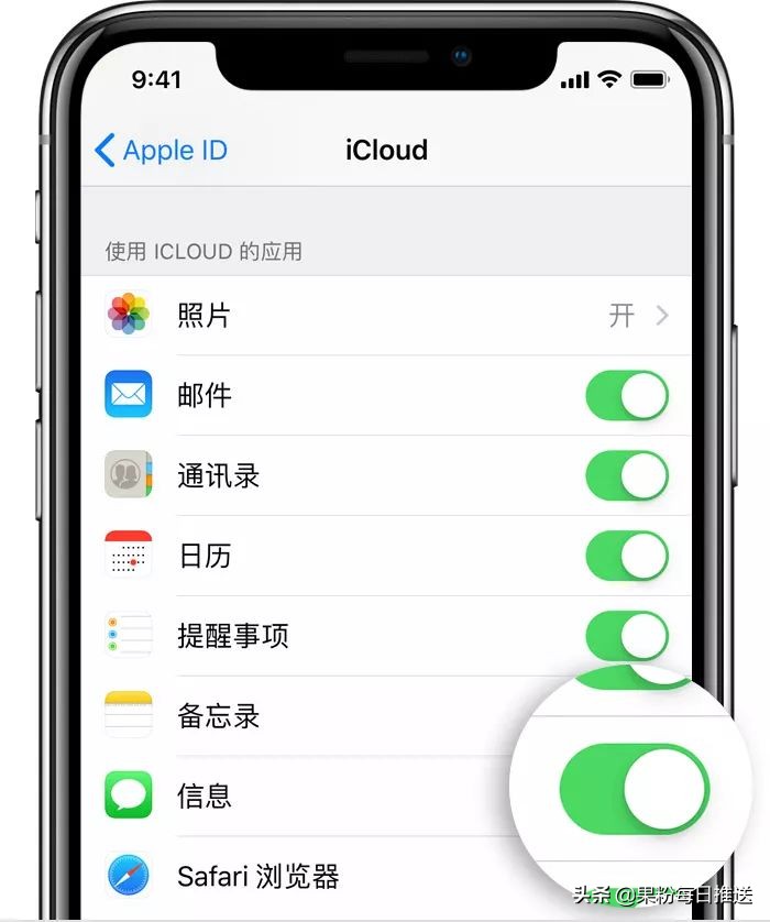 如何将iPhone接收的短信同步转发至另一台设备