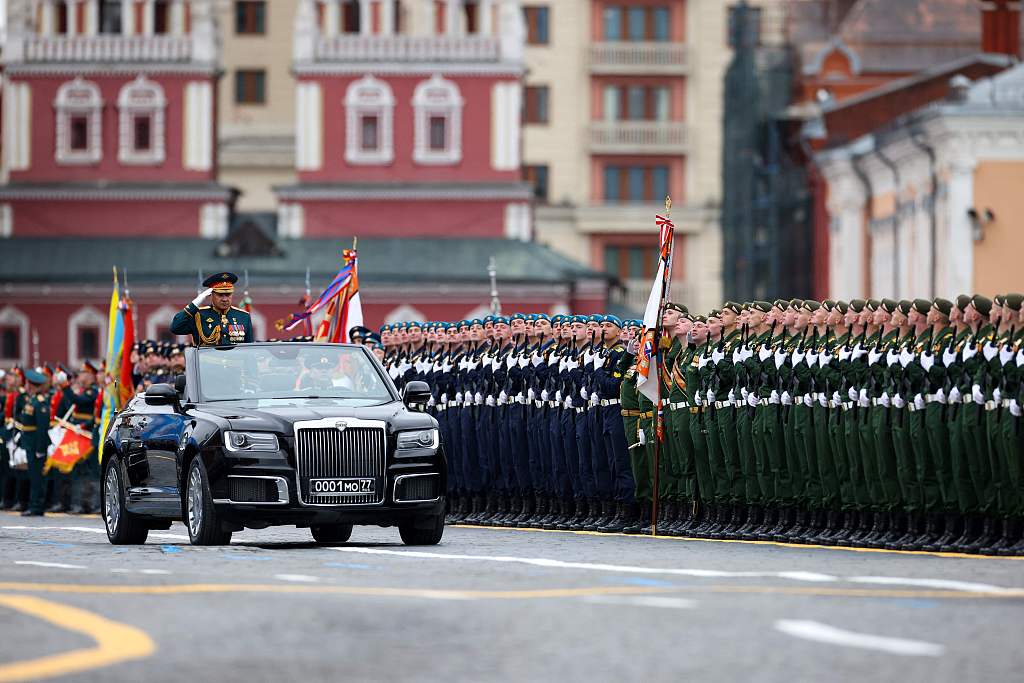 莫斯科红场举行庆祝卫国战争胜利76周年阅兵式