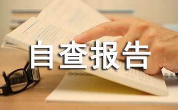制度落实情况自查报告