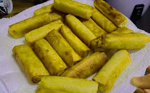 豆沙春卷皮的做法