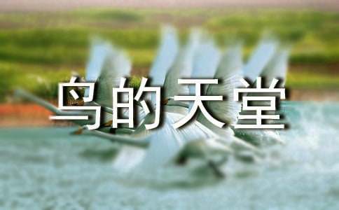 鸟的天堂导游词【热门】