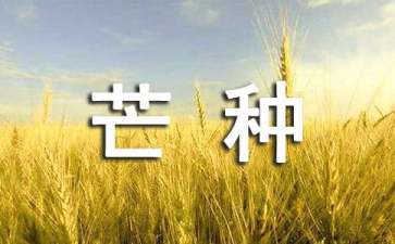 芒种节气的如何日常养生
