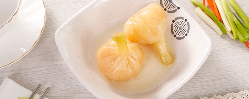 糖蒜为什么腌几天就变成绿色 糖醋腌成功了是什么颜色