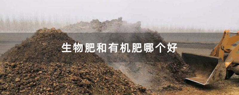 生物肥和有机肥哪个好