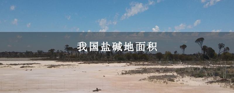 我国盐碱地面积