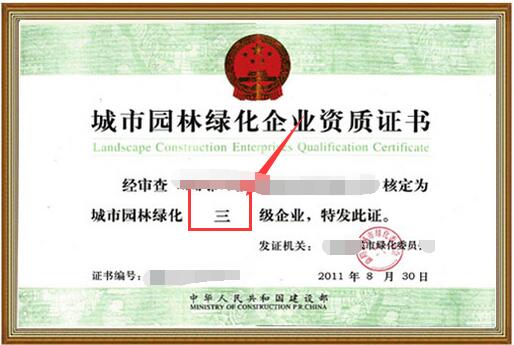三级资质