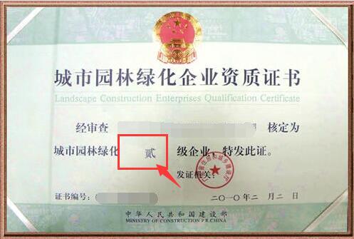 二级资质