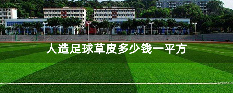 人造足球草皮多少钱一平方