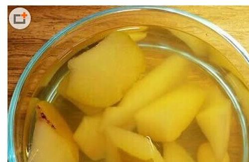 白萝卜梨水的功效