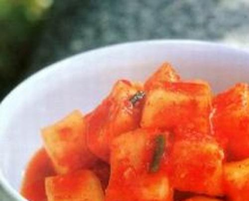 萝卜泡菜的做法