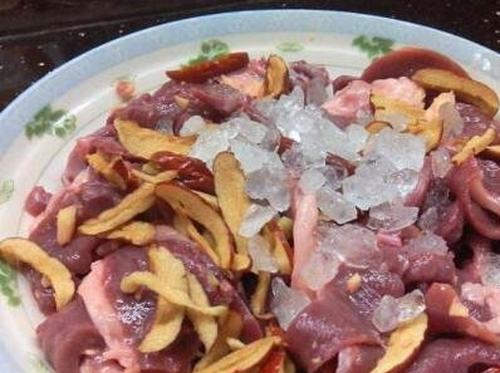 冰糖蒸猪心的功效与作用
