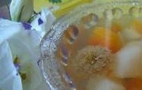 冰糖木瓜雪梨菊花饮做法和营养